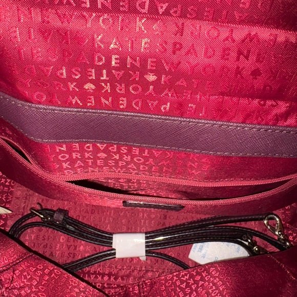 Kate Spade Dark Burgundy Satchel - Picture 4 of 16